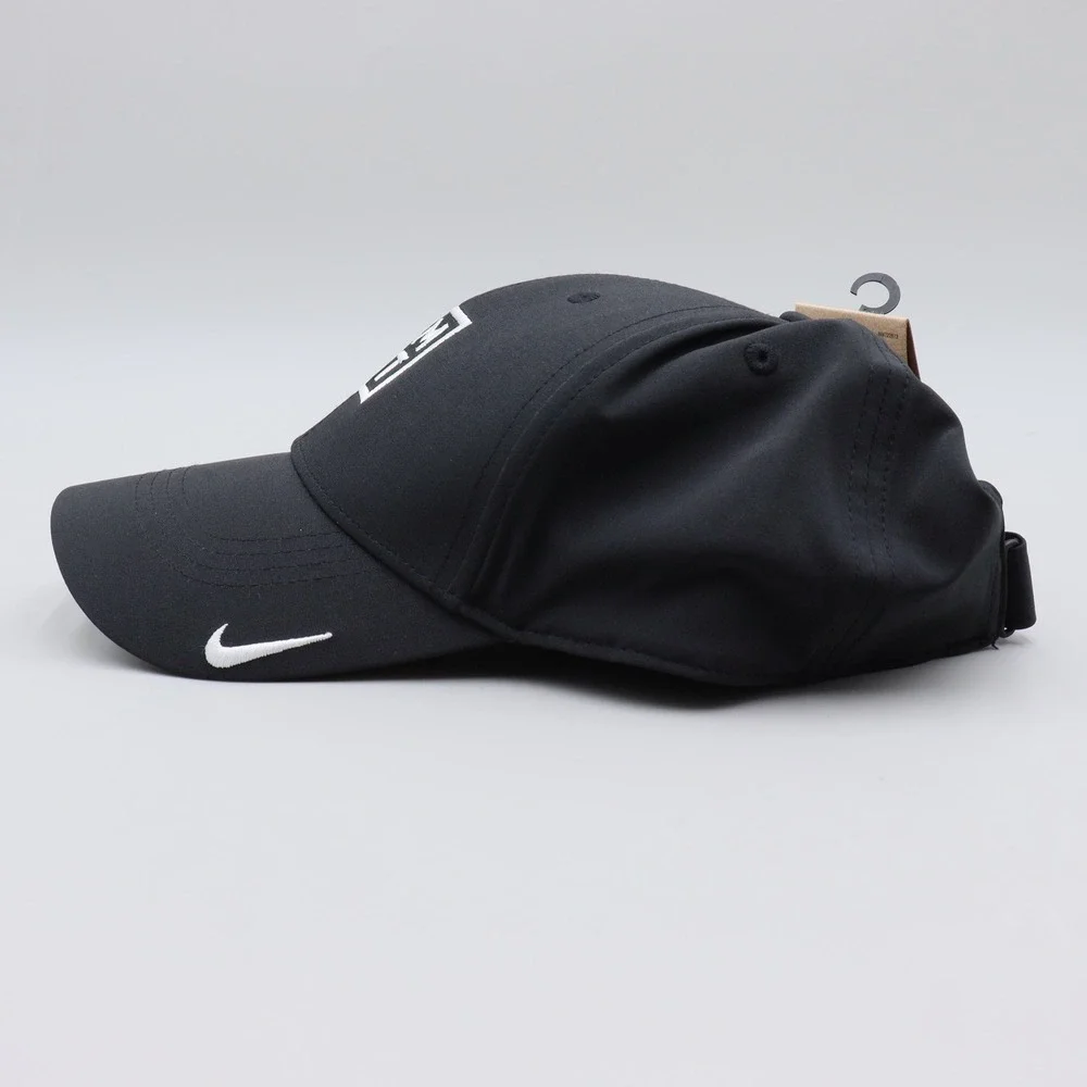 LMNT Stay Salty Nike Club Cap Dri-FIT Golf Hat Black FB6447-010 Size M/L NEW